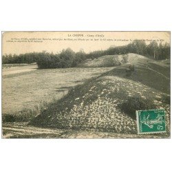 carte postale ancienne 51 LA CHEPPE. Camp d'Attila 1911