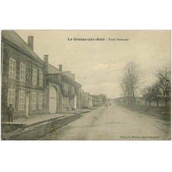 carte postale ancienne 51 LA GRANGE-AUX-BOIS. Route Nationale 1915