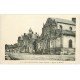 carte postale ancienne 51 LA NEUVILLE AU FONT. Eglise et Mairie 1918