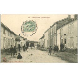carte postale ancienne 51 LARZICOURT. Rue des Dames 1907
