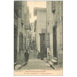 09 AX-LES-THERMES. La Rue des Escaliers