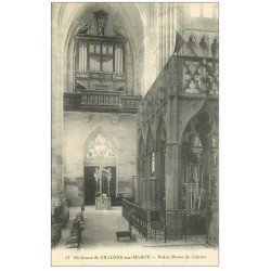 carte postale ancienne 51 L'EPINE. Les Orgues de Notre-Dame 57