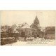 carte postale ancienne 51 LES MENEUX. Eglise bombardée 1924