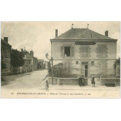 carte postale ancienne 51 MOURMELON-LE-GRAND. Hôtel de l'Europe Rue Canrobert