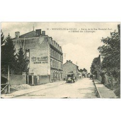 carte postale ancienne 51 MOURMELON-LE-GRAND. Hôtel de l'Europe Rue Foch