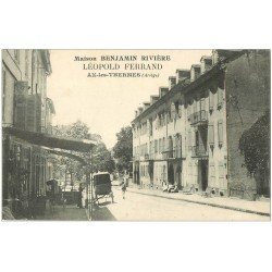 carte postale ancienne 09 AX-LES-THERMES. Maison Benjamin Rivière. Léopold Ferrand