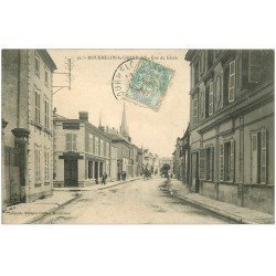 carte postale ancienne 51 MOURMELON-LE-GRAND. Rue du Génie 1906