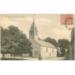 carte postale ancienne 51 MOURMELON-LE-PETIT. L'Eglise 1907