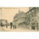carte postale ancienne 51 MOURMELON-LE-PETIT. Restaurant de la Poste Grande Rue 1912