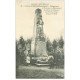 carte postale ancienne 51 PASSAVANT. Le Monument mutilé par les Allemands. Superbe animation. Sainte-Menehould