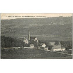 carte postale ancienne 51 PRIEURE DE BINSON. Route 1918