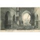 carte postale ancienne 51 PRUNAY. Ruines Eglise animation