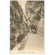 carte postale ancienne 09 AX-LES-THERMES. Voiture Gorges du Rebenty