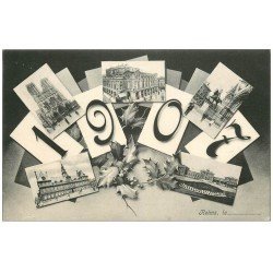 carte postale ancienne 51 REIMS. 1907