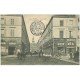 carte postale ancienne 51 REIMS. Banque Société Générale et Escompte Rue Colbert 1906
