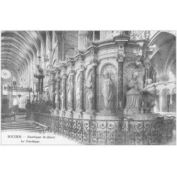 carte postale ancienne 51 REIMS. Basilique Saint-Remi le Tombeau