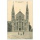 carte postale ancienne 51 REIMS. Basilique Saint-Remi Portail