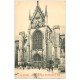 carte postale ancienne 51 REIMS. Basilique Saint-Remi Portail et vespasienne