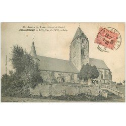 carte postale ancienne 02 CHAOURSE. L'Eglise 1906