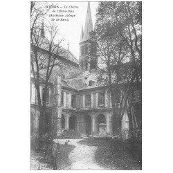 carte postale ancienne 51 REIMS. Cloître Hôtel-Dieu