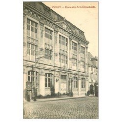 carte postale ancienne 51 REIMS. Ecole Arts Industriels