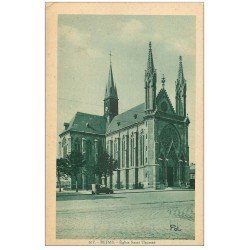 carte postale ancienne 51 REIMS. Eglise Saint-Thomas