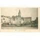 carte postale ancienne 51 REIMS. Fiacres Place Drouet d'Erlon