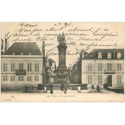 carte postale ancienne 51 REIMS. Fontaine Godinot 1906