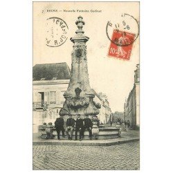 51 REIMS. Fontaine Godinot 1914