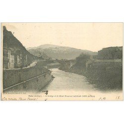 carte postale ancienne 09 FOIX. Ariège et Mont Fourcat 1903