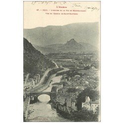 carte postale ancienne 09 FOIX. Ariège et Pic de Montgaillard 1918