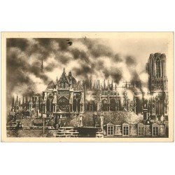 carte postale ancienne 51 REIMS. La Cathédrale 1933