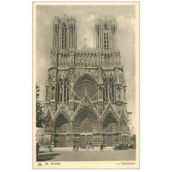 carte postale ancienne 51 REIMS. La Cathédrale 80