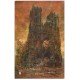carte postale ancienne 51 REIMS. La Cathédrale en feu