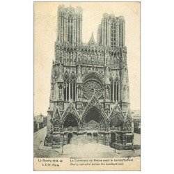 carte postale ancienne 51 REIMS. La Cathédrale LCH