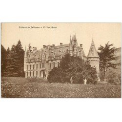 carte postale ancienne 09 FOIX. Château de Bélissens