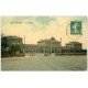 carte postale ancienne 51 REIMS. La Gare 1908 n°16