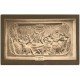 carte postale ancienne 51 REIMS. Le Champagne Bas-relief dans la craie