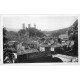 carte postale ancienne 09 FOIX. Eglise et Château Quartier du Pont. Photo émaillographie