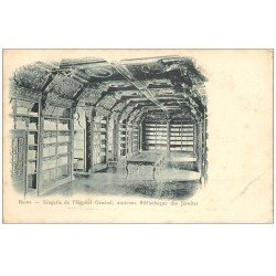 carte postale ancienne 51 REIMS. Lingerie Hôpital ex Bibliothèque Jésuites