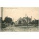 carte postale ancienne 51 REIMS. Passerelle sur le Canal