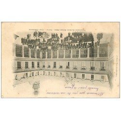 carte postale ancienne 51 REIMS. Pensionnat Saint-Enfant Jésus 1905 fine plissure...
