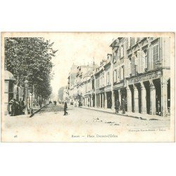 carte postale ancienne 51 REIMS. Pharmacie Place Drouet d'Erlon