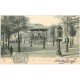 carte postale ancienne 51 REIMS. Place Amélie Doublié 1904 Kiosque à Musique