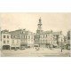 carte postale ancienne 51 REIMS. Place Drouet-Erlon Eglise Saint-Jacques 1904