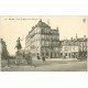 carte postale ancienne 51 REIMS. Place du Parvis Rue Libergier 1906