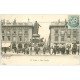 carte postale ancienne 51 REIMS. Place Royale 1903
