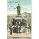 carte postale ancienne 51 REIMS. Place Royale Statue Louis XV 1914