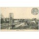 carte postale ancienne 51 REIMS. Pont Huet 1906
