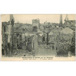 carte postale ancienne 51 REIMS. Quartier Saint-André 1916